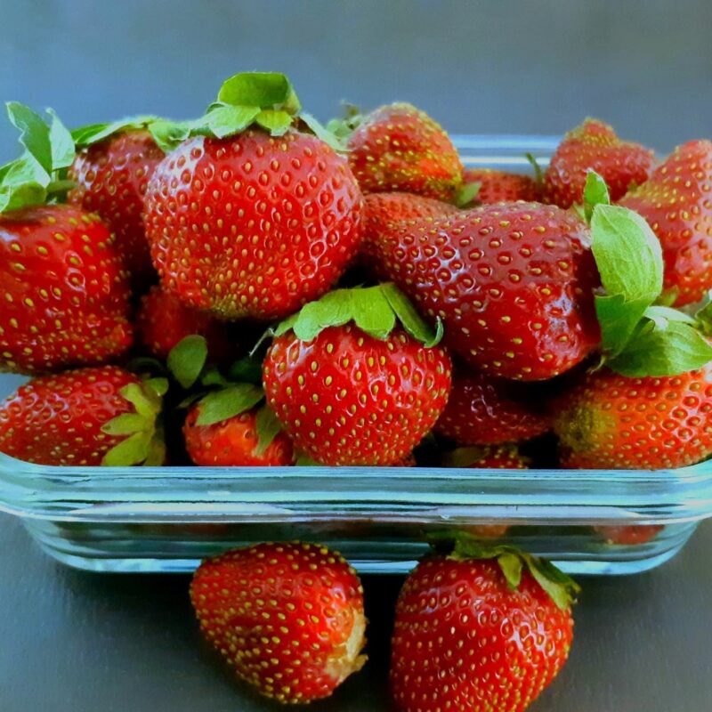 Fresas orgánicas